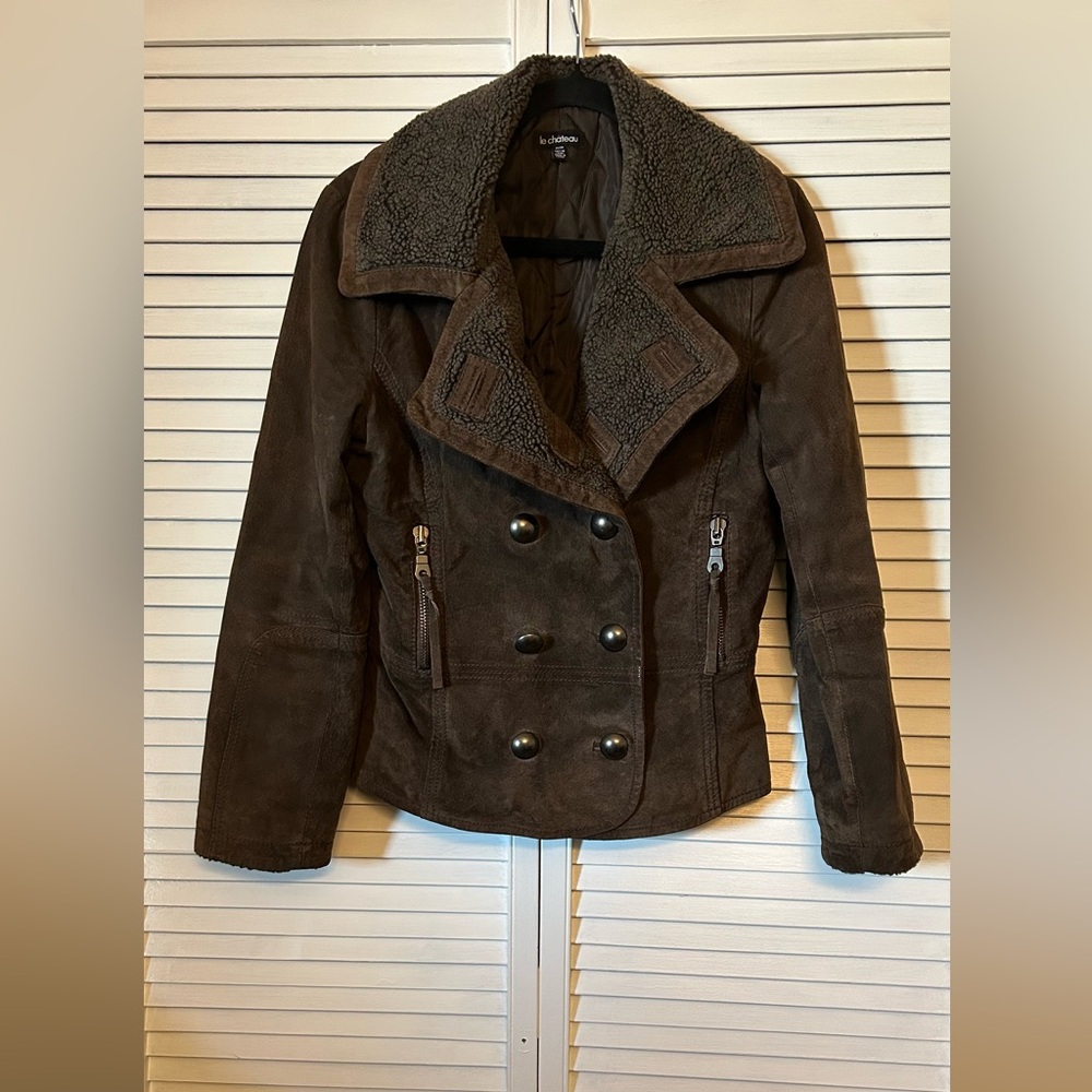 Le Chateau Suede Women's Jacket